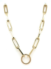 Load image into Gallery viewer, Large Paperclip Necklace