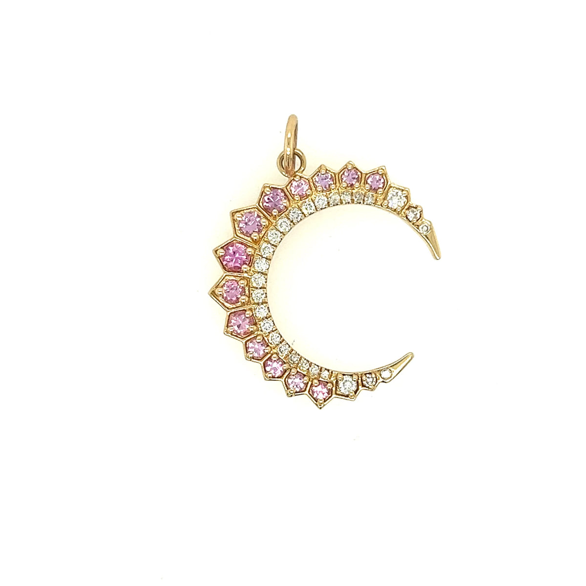 Crescent Moon Charm – 24kt Concierge