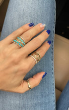 Load image into Gallery viewer, Star of David Diamond Ring
