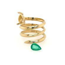 Load image into Gallery viewer, Tzavorite Wrap Ring