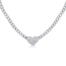 Load image into Gallery viewer, Hearts &amp; Love Chain Necklace