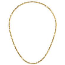 Load image into Gallery viewer, Polished Mixed-Link Necklace - 24"