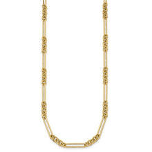 Load image into Gallery viewer, Polished Fancy Link Necklace - 16"