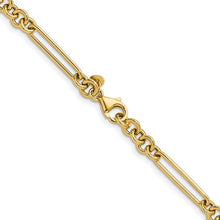 Load image into Gallery viewer, Polished Fancy Link Necklace - 16"