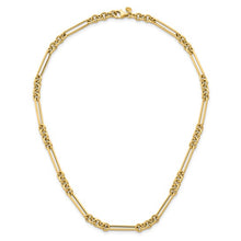 Load image into Gallery viewer, Polished Fancy Link Necklace - 16"