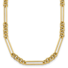 Load image into Gallery viewer, Polished Fancy Link Necklace - 16"