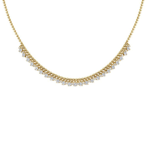 Diamond Ball Necklace