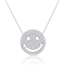 Load image into Gallery viewer, Smiley Pendant Necklace