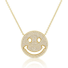 Load image into Gallery viewer, Smiley Pendant Necklace