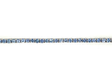 Load image into Gallery viewer, Blue Sapphire Tennis Necklace