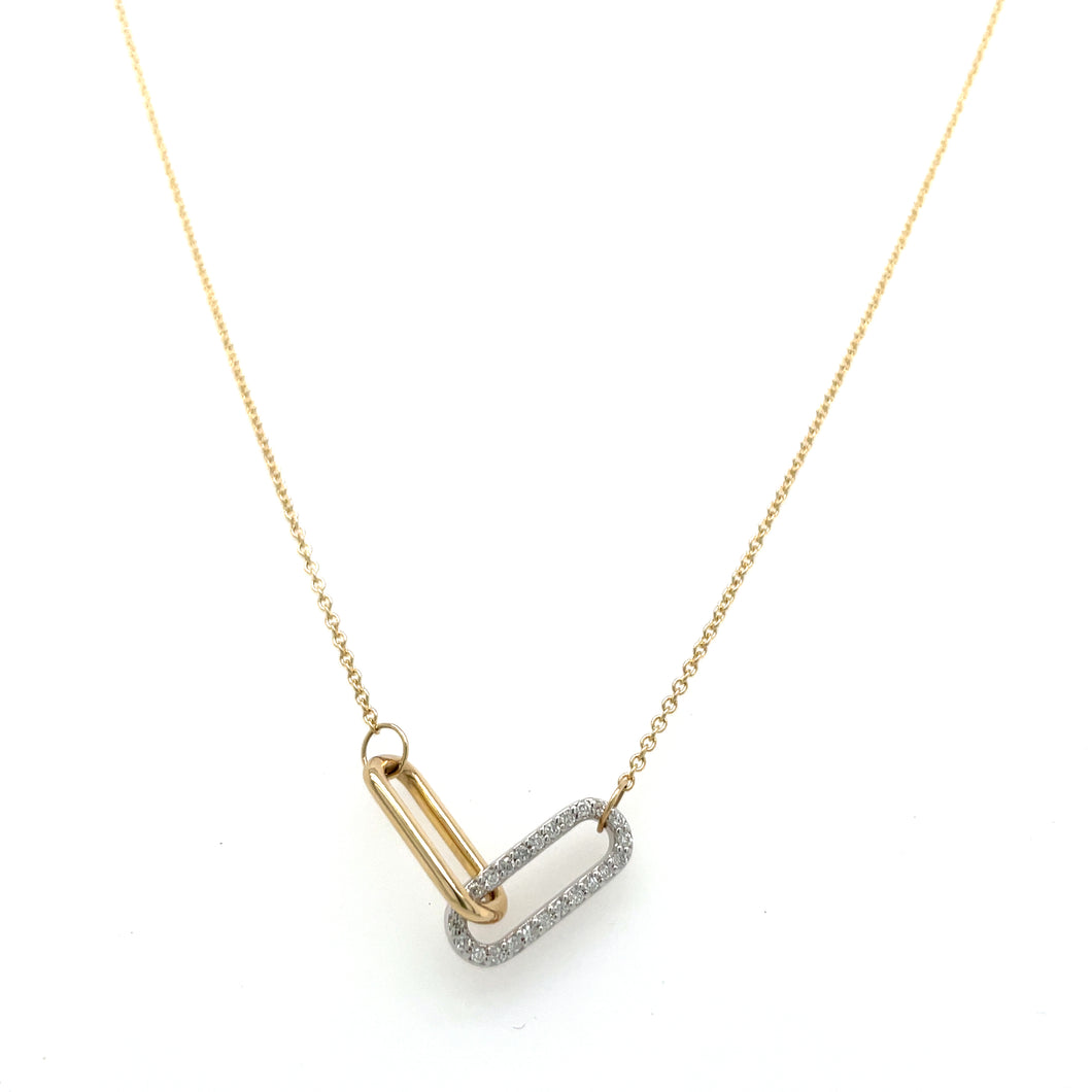 Link Paperclip Necklace