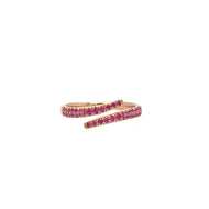 Pink Sapphire Pinky Ring