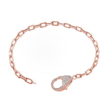 Load image into Gallery viewer, Lobster Clasp Links Bracelet
