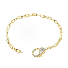 Load image into Gallery viewer, Lobster Clasp Links Bracelet