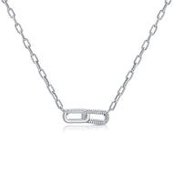 Designer Links Pendant Necklace