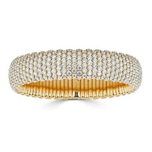 Load image into Gallery viewer, Medium Diamond Domed Stretch Bracelet