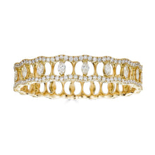 Load image into Gallery viewer, Stretch Bracelet with Marquise and Round Shape Diamonds