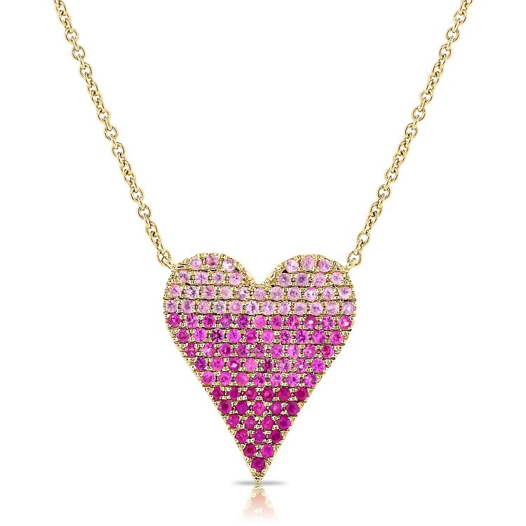 Heart and Love Pendant Necklace