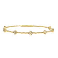 7 Clover Flex Bangle