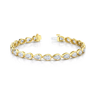 Bezel East West Wrist Tennis