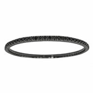Black Diamond Stretch Tennis Bracelet