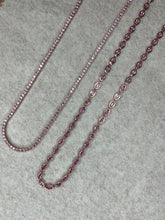 Load image into Gallery viewer, Pink Sapphire Tennis