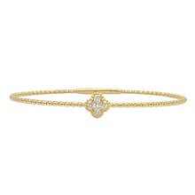 Load image into Gallery viewer, Clover Flex Bangle