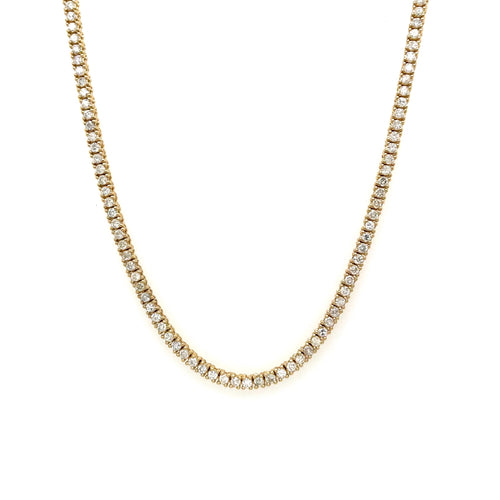 Classic 4cts Tennis Necklace