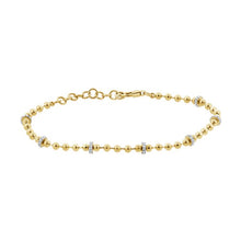 Load image into Gallery viewer, Diamond Ball Bracelet (0.24ct)