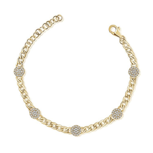 Diamond Chain Bracelet (0.41ct)