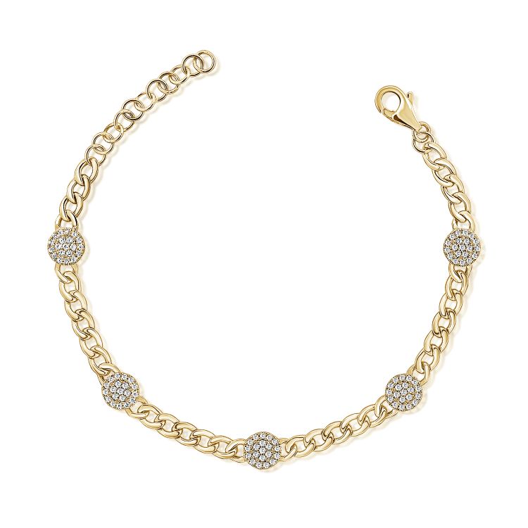 Diamond Chain Bracelet (0.41ct)
