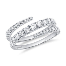 Load image into Gallery viewer, Diamond Wrap Ring (.90ct)