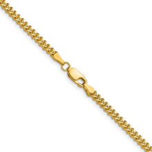 Load image into Gallery viewer, Franco with Lobster Clasp Chain (14ky, 18in)