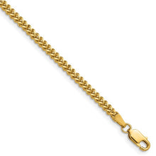 Load image into Gallery viewer, Franco with Lobster Clasp Chain (14ky, 30in)