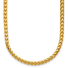 Load image into Gallery viewer, Franco with Lobster Clasp Chain (14ky, 24in)