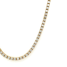 Load image into Gallery viewer, Petite 5cts Diamond Tennis Necklace