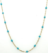 Load image into Gallery viewer, Petite Enamel Beaded Necklace