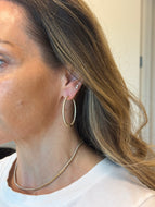 Large Diamond Hoops (1.75 inches)