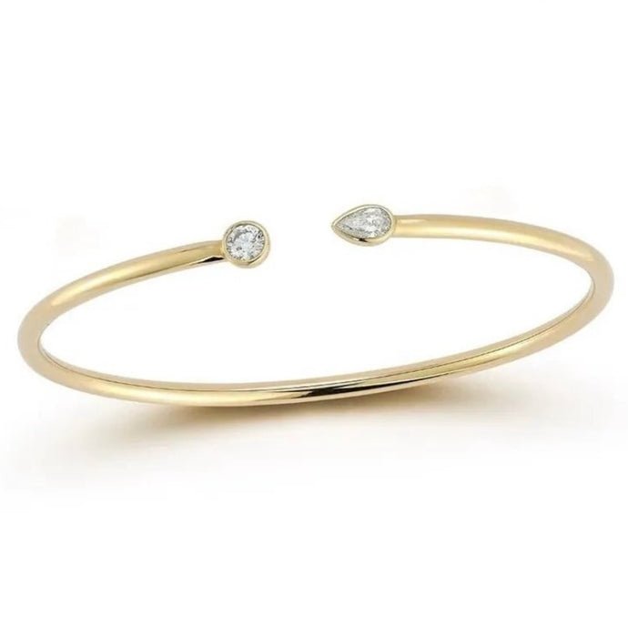 Flexible Open Cuff Bangle