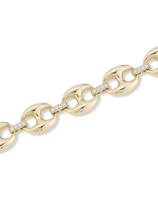 Load image into Gallery viewer, Jumbo Gold Diamond Link Bracelet