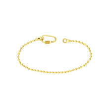 Load image into Gallery viewer, Men&#39;s Oval Twist Barrel Lock Bead Bracelet
