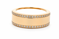 Oura 5 Edged Diamond Design (LAB)