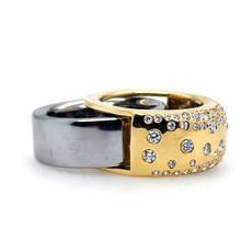 Load image into Gallery viewer, Fitness Ring cover in 14kt and 10kt gold
