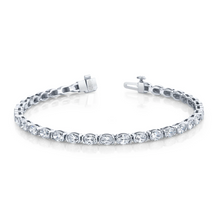 Load image into Gallery viewer, Oval Shape Straight Line Bracelet