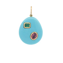 Load image into Gallery viewer, Magical Turquoise Orb Charm