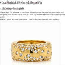 Load image into Gallery viewer, Confetti Diamond Oura Ring Jacket