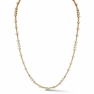 Scattered Diamond Necklace