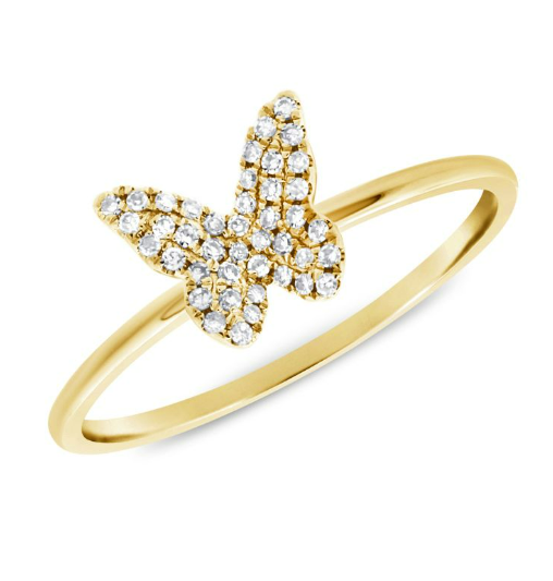 Elegant Butterfly Ring