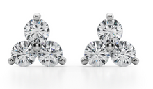 Load image into Gallery viewer, LG Diamond Studs