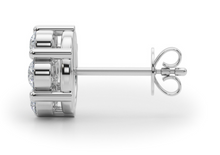 Load image into Gallery viewer, LG Cluster Diamond Studs